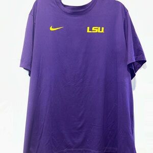 Nike Purple LSU Short Sleeve Tee